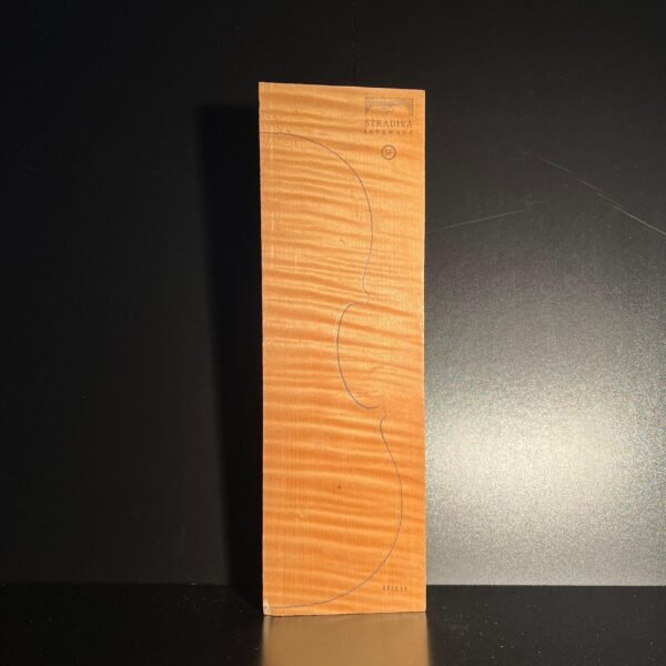 2-P Back Strongly Flamed Maple (SF) 015 25+ Years Old