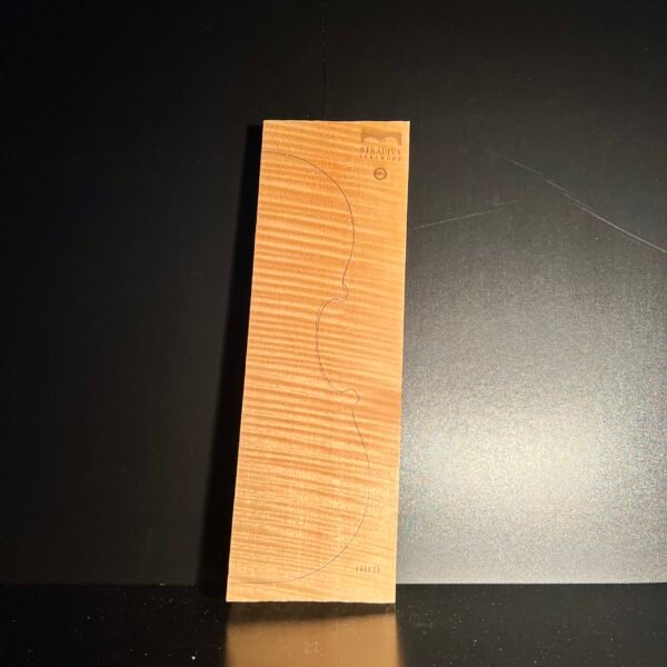 2-P Back Nicely Flamed Maple (NF+) 025 25+ Years Old