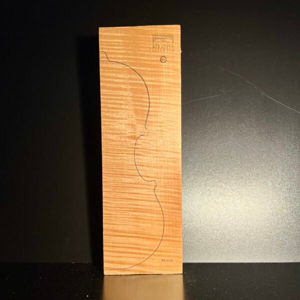 2-P Back Nicely Flamed Maple (NF+) 028 25+ Years Old