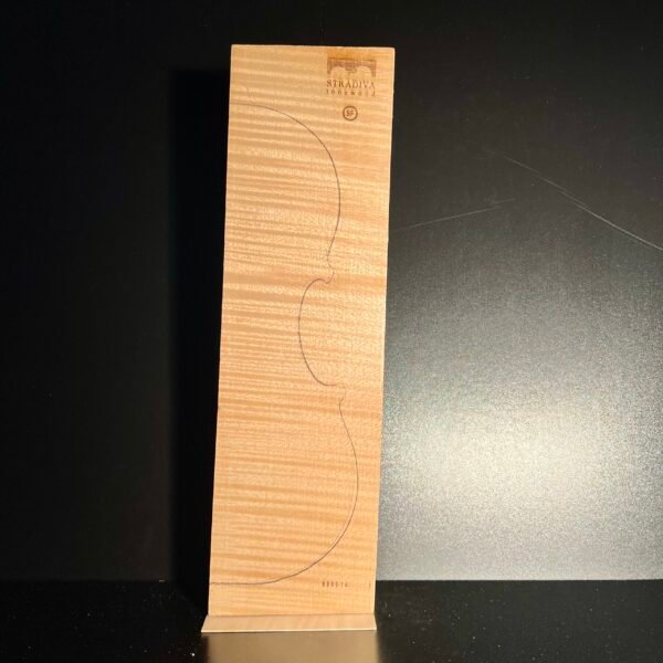 2-P Back Strongly Flamed Maple (SF) 014 25+ Years Old