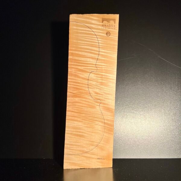 2-P Back Nicely Flamed Maple (NF+) 024 25+ Years Old